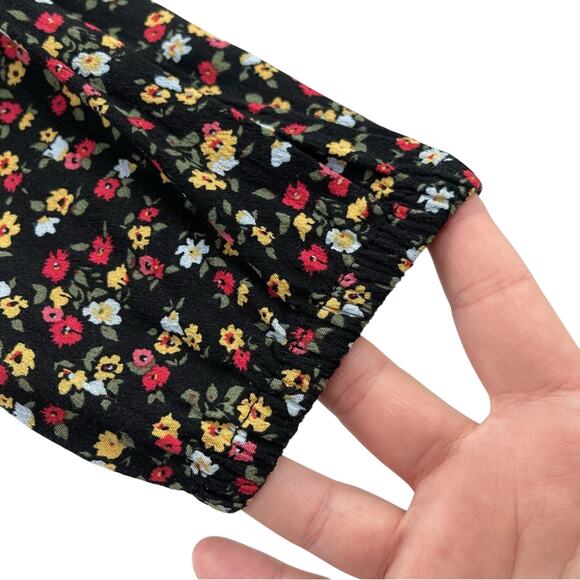 The Nines by Hatch Micro Ditsy Floral Boho Cottagecore Maternity Dress Size Med - Picture 6 of 11